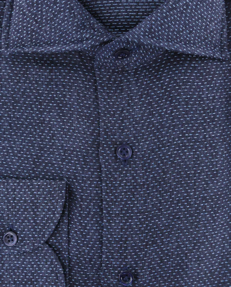 Luigi Borrelli Dark Blue Shirt - Slim