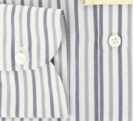 Luigi Borrelli Gray Shirt – Size: 15.75 US / 40 EU