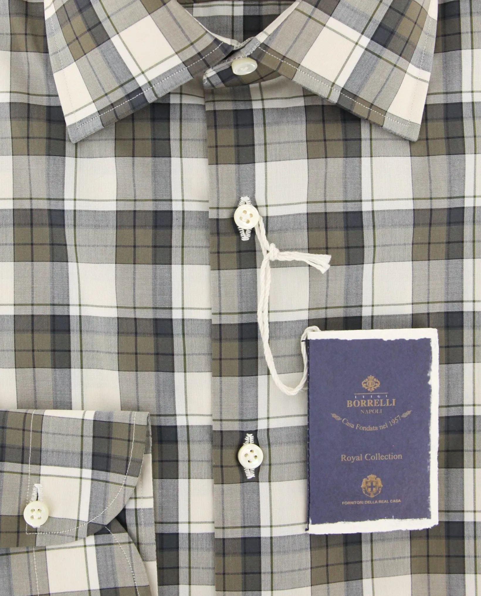 Luigi Borrelli Gray Shirt - Slim