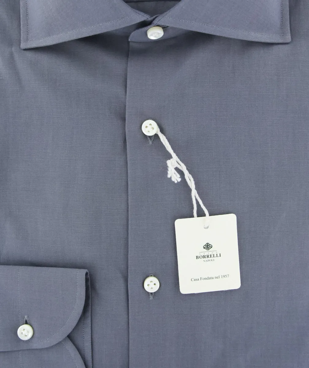 Luigi Borrelli Gray Shirt - Slim