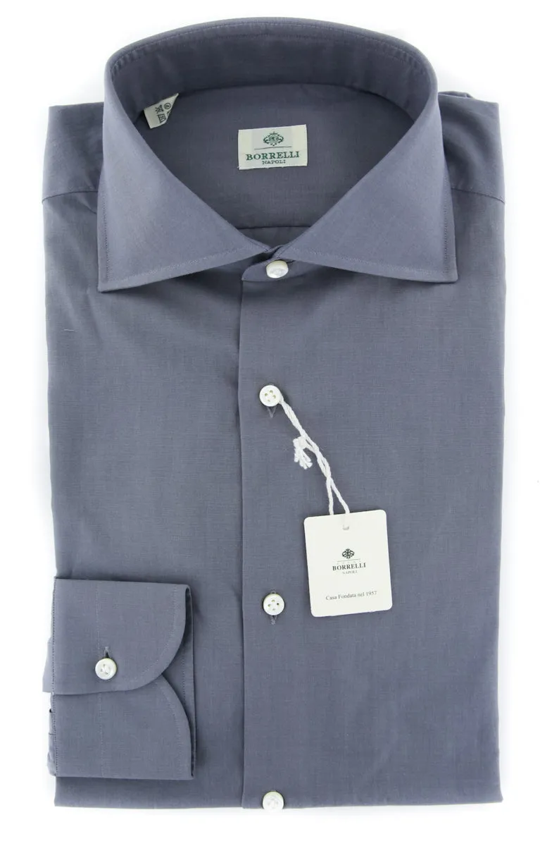 Luigi Borrelli Gray Shirt - Slim