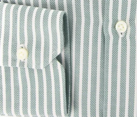 Luigi Borrelli Green Shirt – Size: 16 US / 41 EU