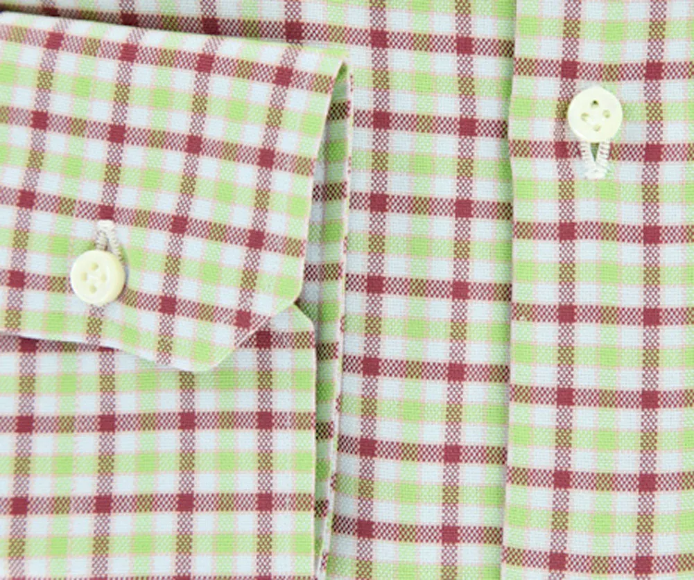 Luigi Borrelli Green Shirt - Slim