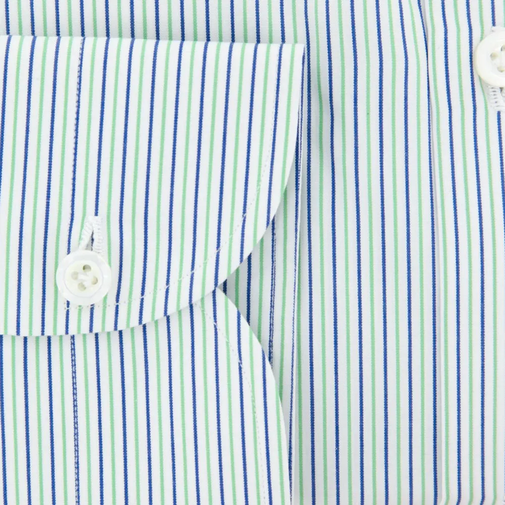 Luigi Borrelli Green Shirt - Slim