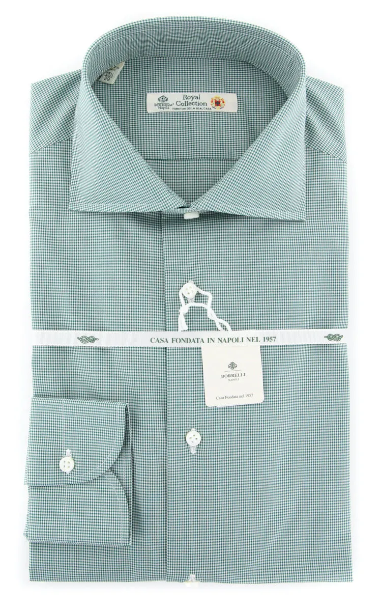 Luigi Borrelli Green Shirt - Slim