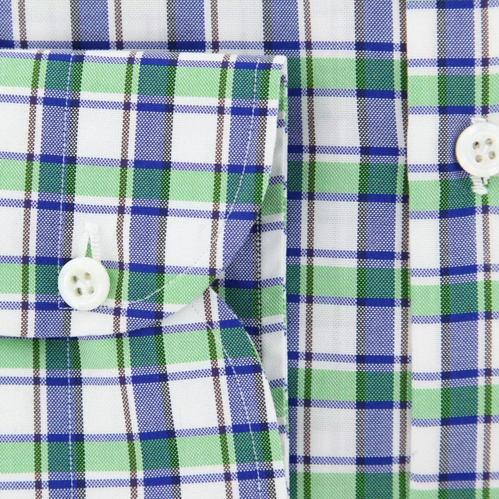 Luigi Borrelli Green Shirt - Slim