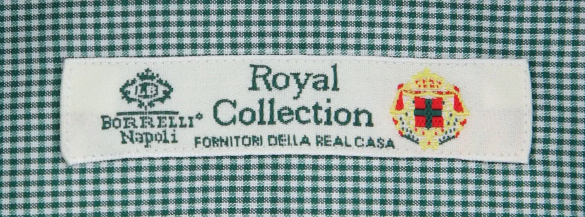 Luigi Borrelli Green Shirt - Slim