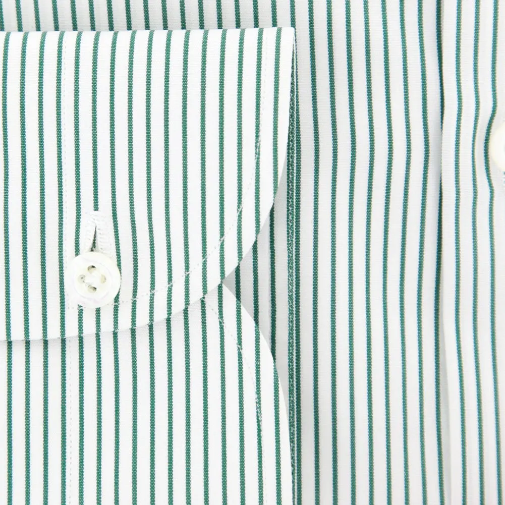 Luigi Borrelli Green Shirt - Slim