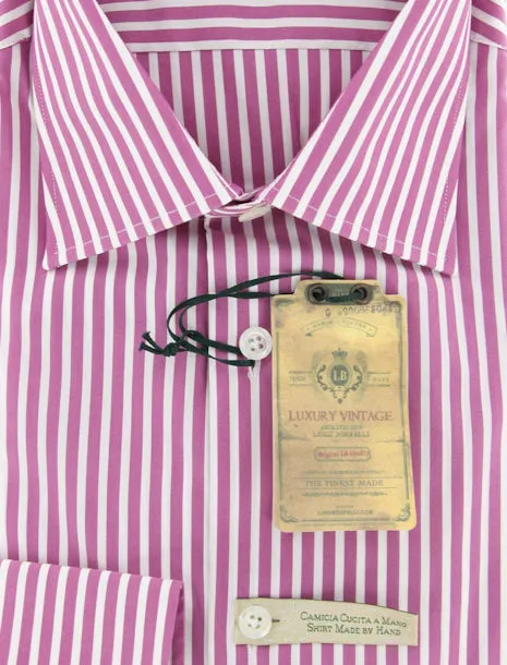 Luigi Borrelli Lavender Purple Shirt – Size: 15.75 US / 40 EU