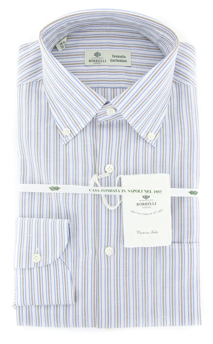Luigi Borrelli Multi-Colored Shirt - Extra Slim