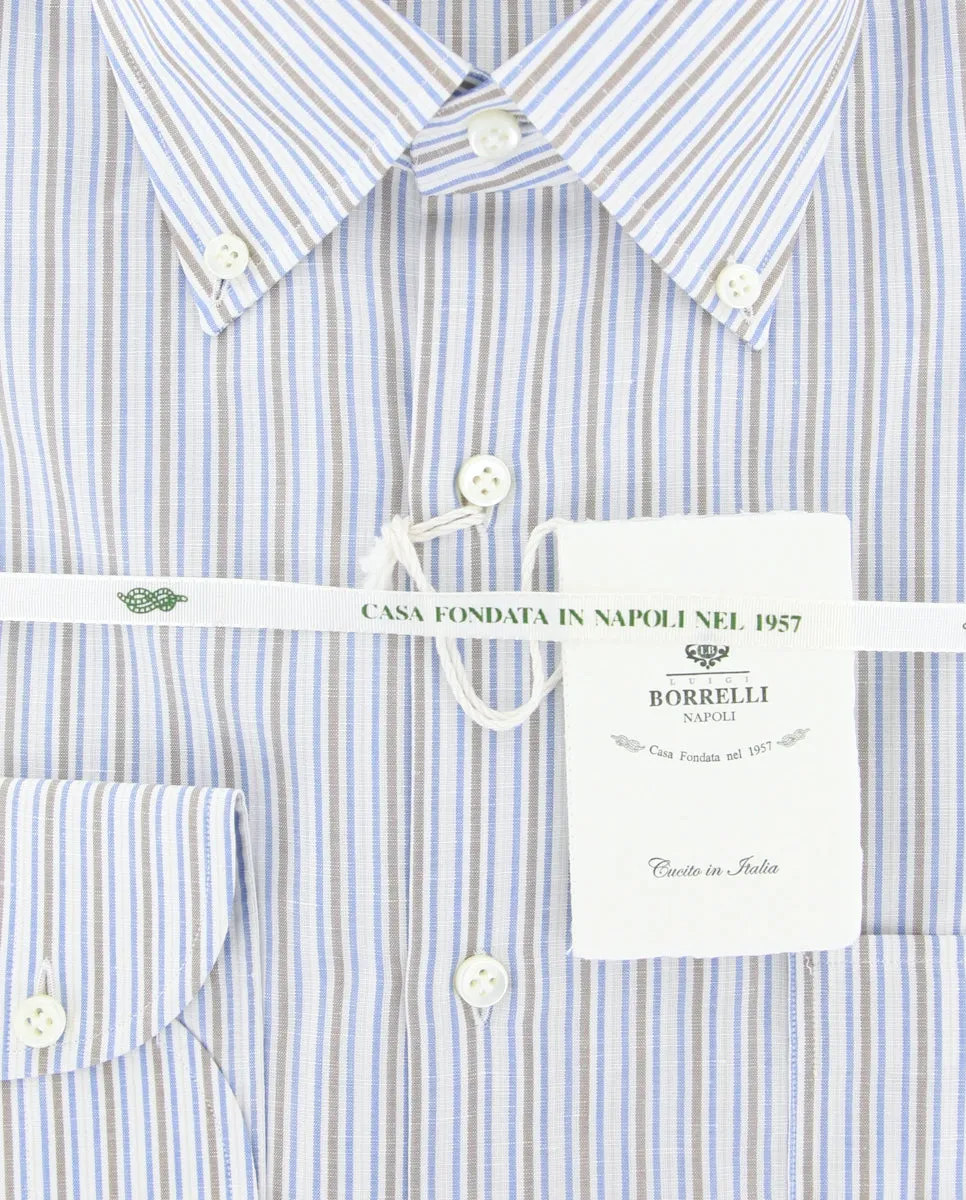 Luigi Borrelli Multi-Colored Shirt - Extra Slim