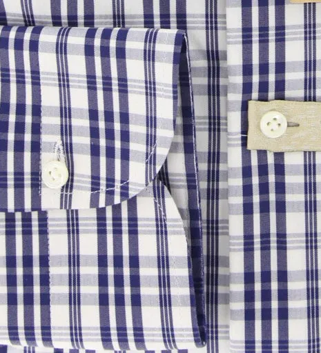 Luigi Borrelli Navy Blue Shirt – Size: 15.75 US / 40 EU