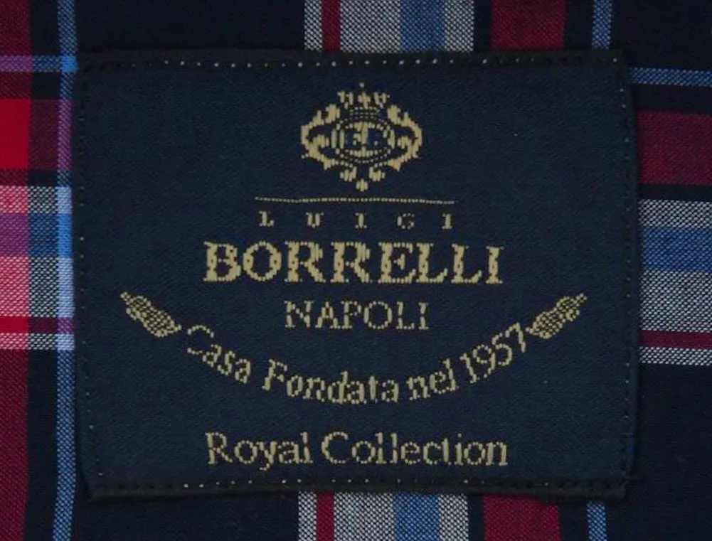 Luigi Borrelli Navy Blue Shirt - Slim
