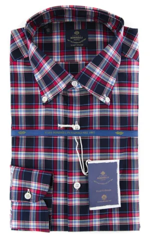 Luigi Borrelli Navy Blue Shirt - Slim