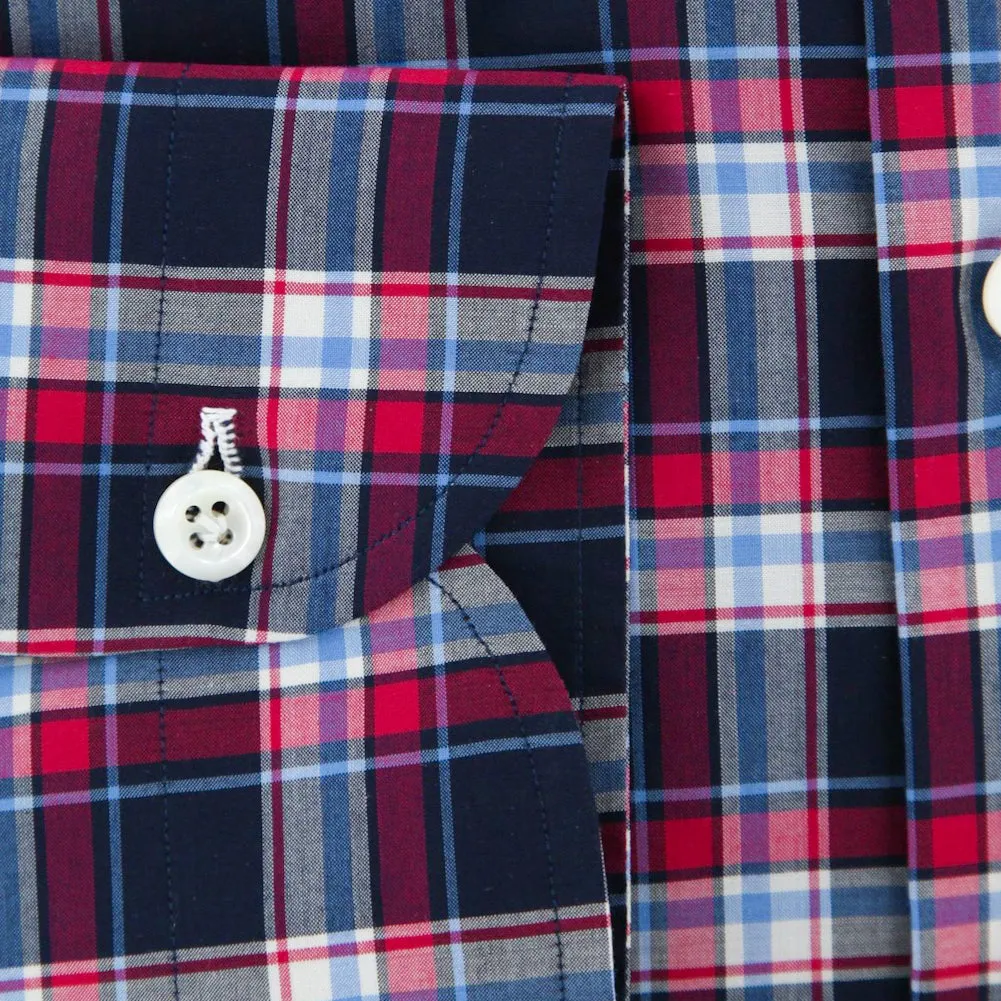 Luigi Borrelli Navy Blue Shirt - Slim
