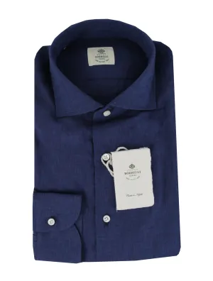 Luigi Borrelli Navy Blue Shirt - Slim