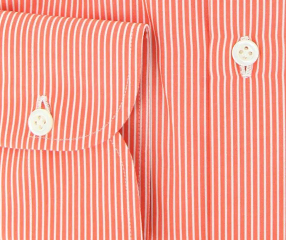 Luigi Borrelli Orange Shirt - Extra Slim