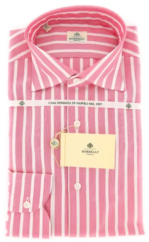 Luigi Borrelli Pink Shirt - 15.75 US / 40 EU