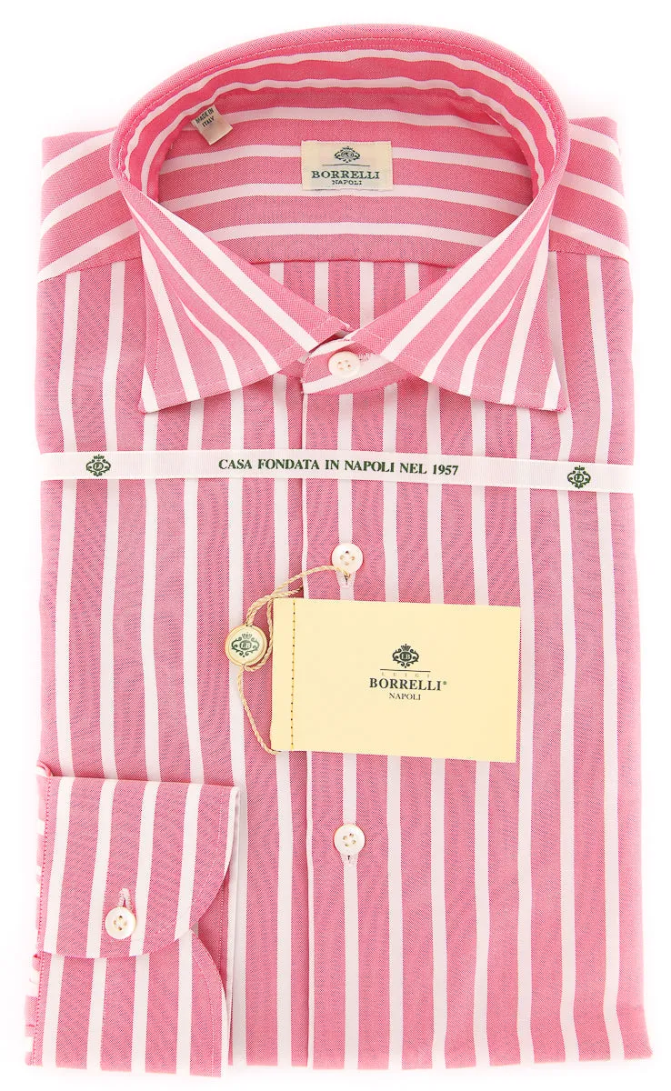 Luigi Borrelli Pink Shirt - 15.75 US / 40 EU