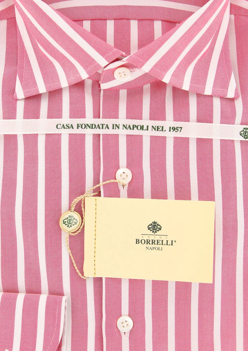 Luigi Borrelli Pink Shirt - 15.75 US / 40 EU