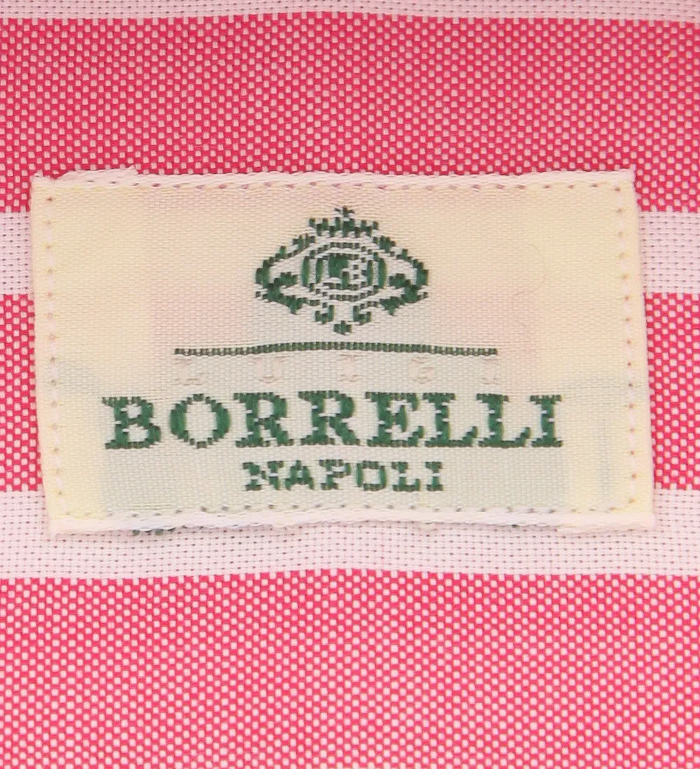 Luigi Borrelli Pink Shirt - 15.75 US / 40 EU
