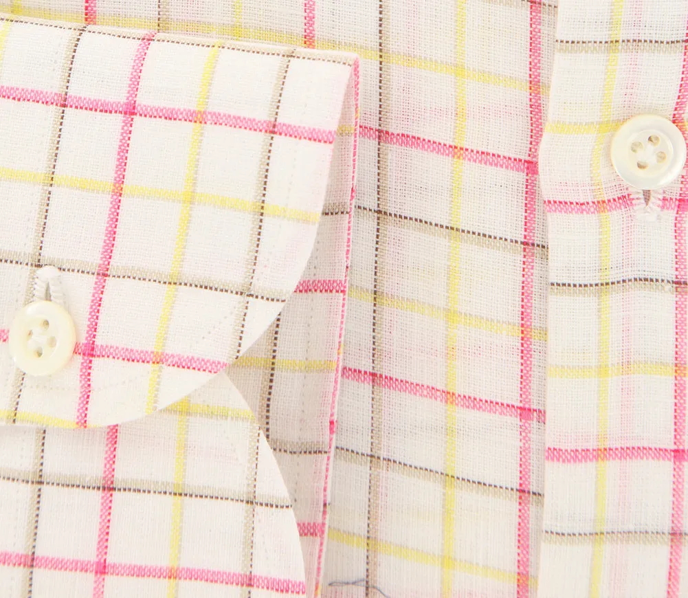Luigi Borrelli Pink Shirt - 17 US / 43 EU