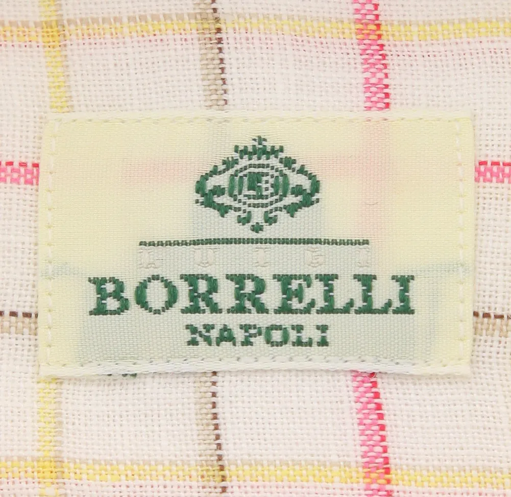 Luigi Borrelli Pink Shirt - 17 US / 43 EU