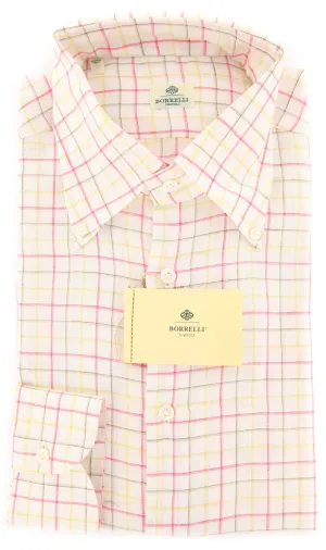 Luigi Borrelli Pink Shirt - 17 US / 43 EU