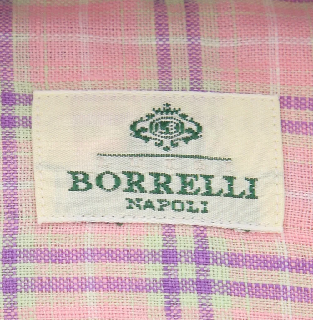 Luigi Borrelli Pink Shirt - Extra Slim