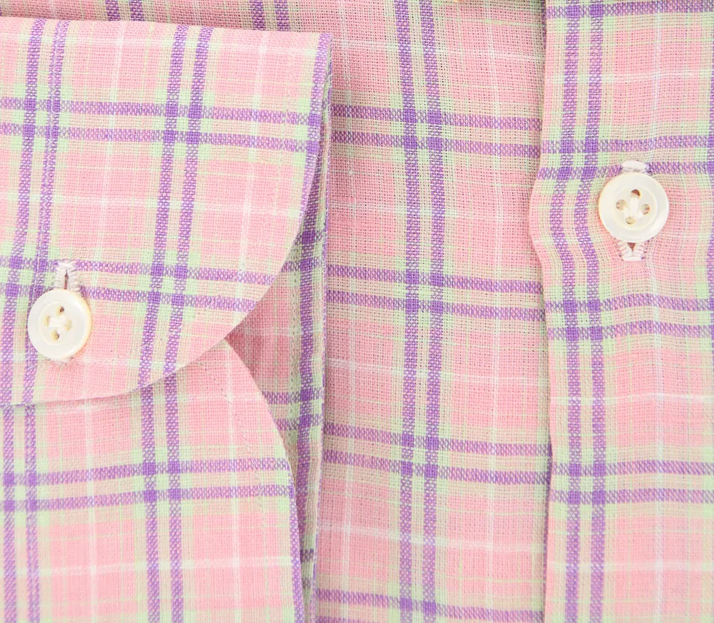 Luigi Borrelli Pink Shirt - Extra Slim