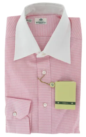 Luigi Borrelli Pink Shirt - Slim