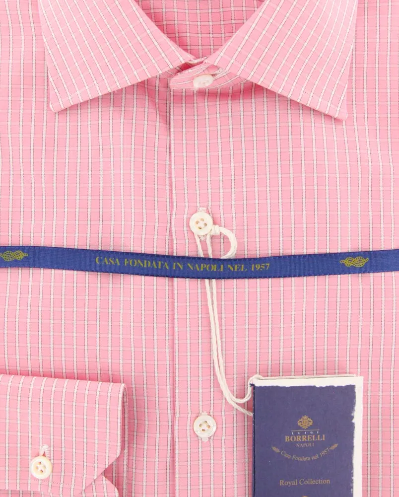 Luigi Borrelli Pink Shirt - Slim