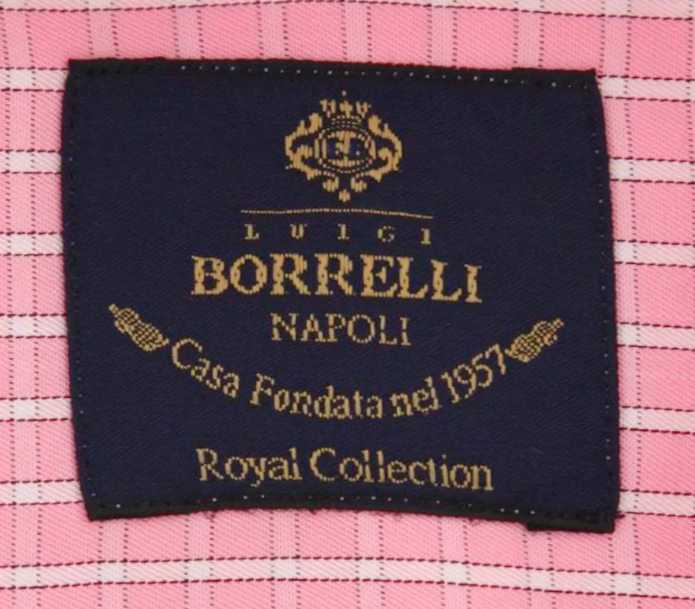 Luigi Borrelli Pink Shirt - Slim