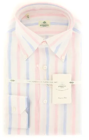 Luigi Borrelli Pink Shirt - Slim