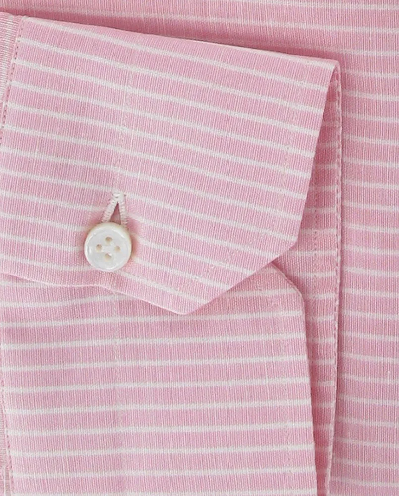 Luigi Borrelli Pink Shirt - Slim
