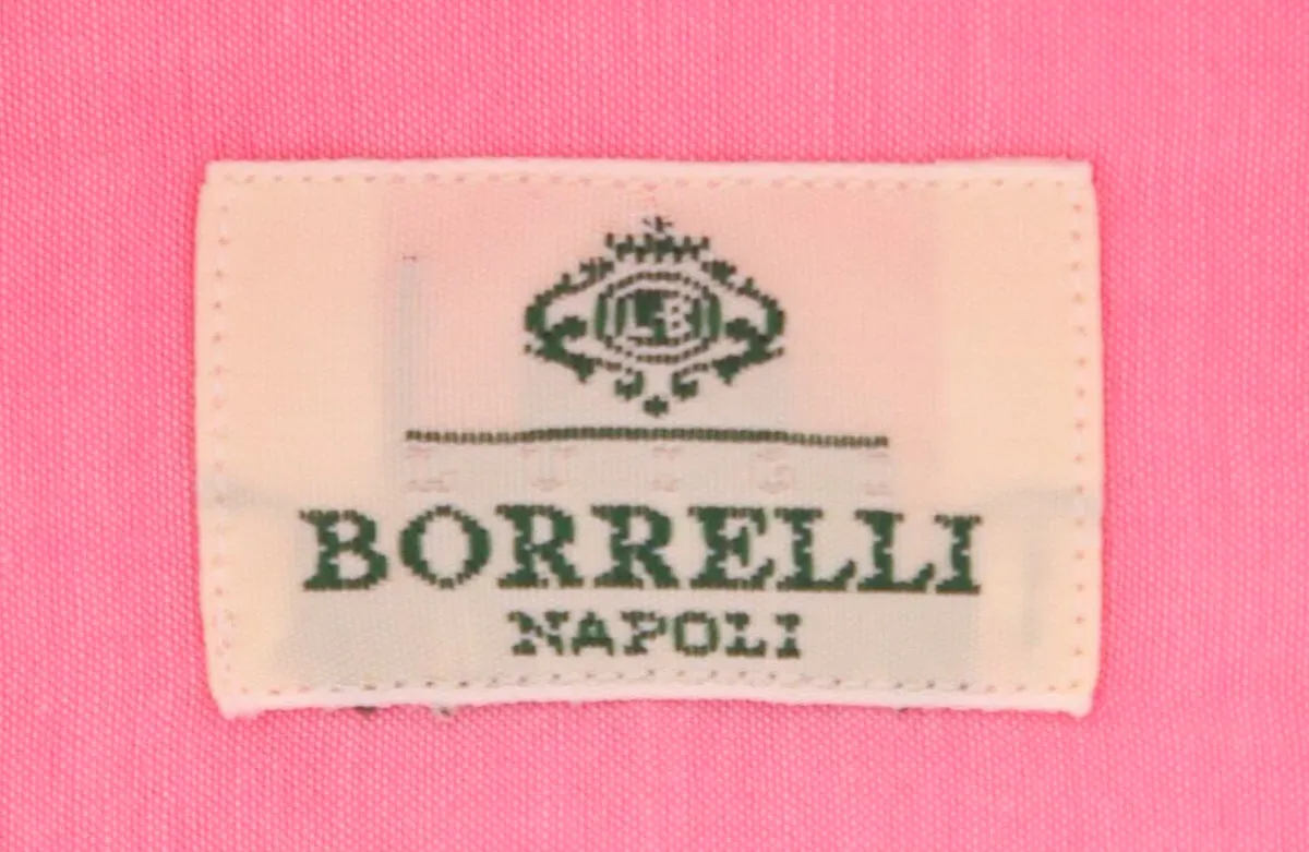Luigi Borrelli Pink Shirt - Slim
