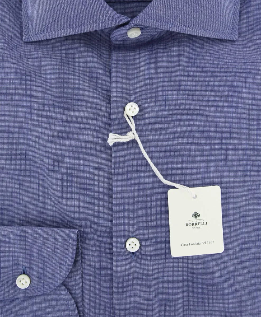 Luigi Borrelli Purple Shirt - Slim