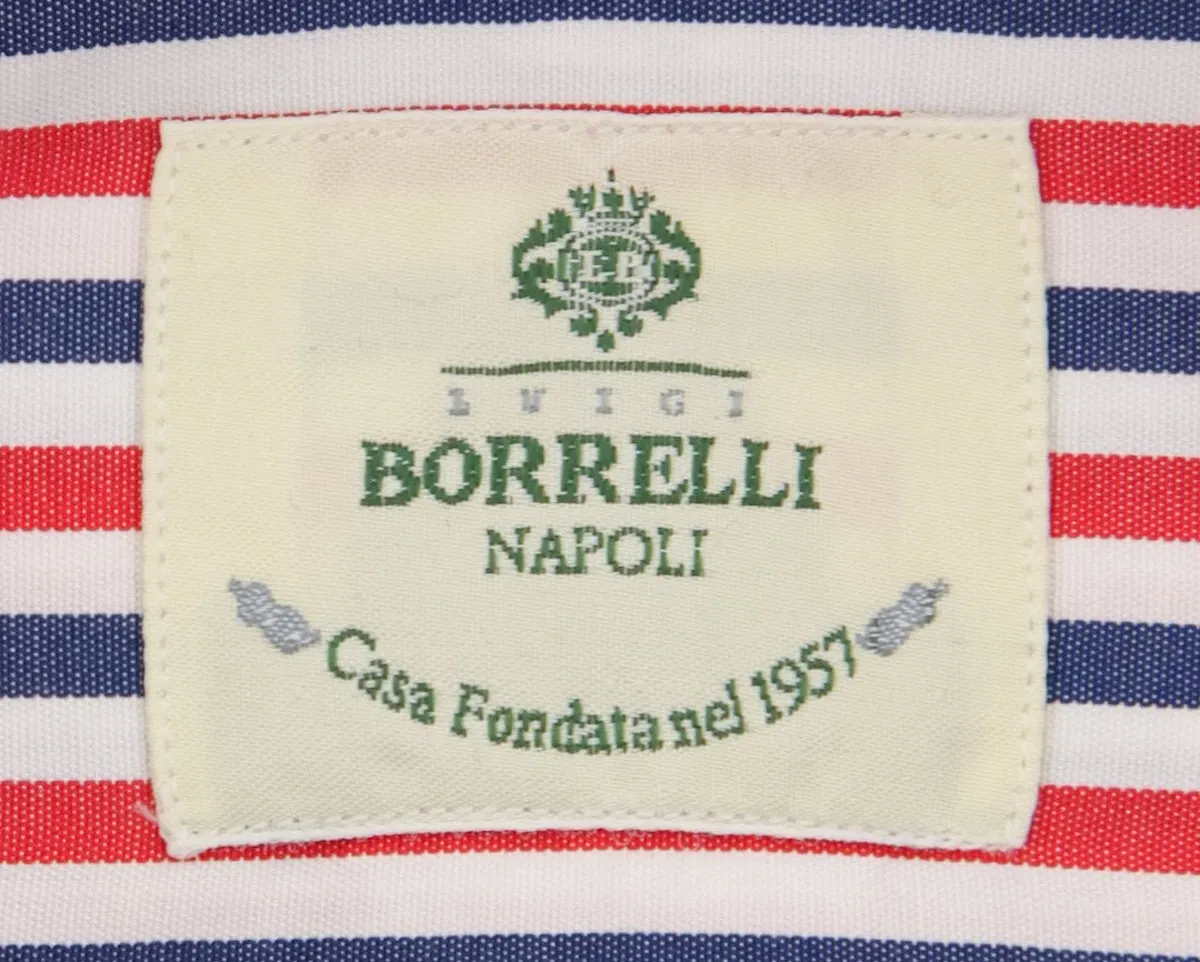 Luigi Borrelli Red Shirt - Slim