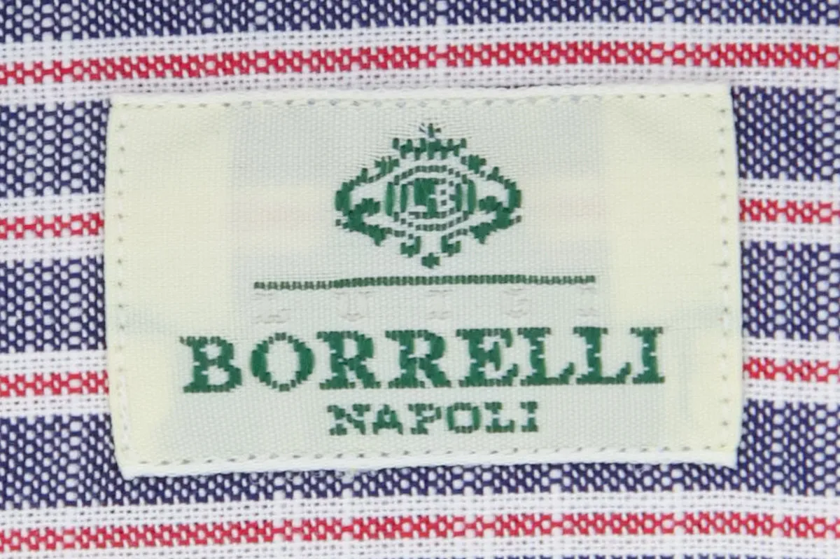 Luigi Borrelli Red Shirt - Slim