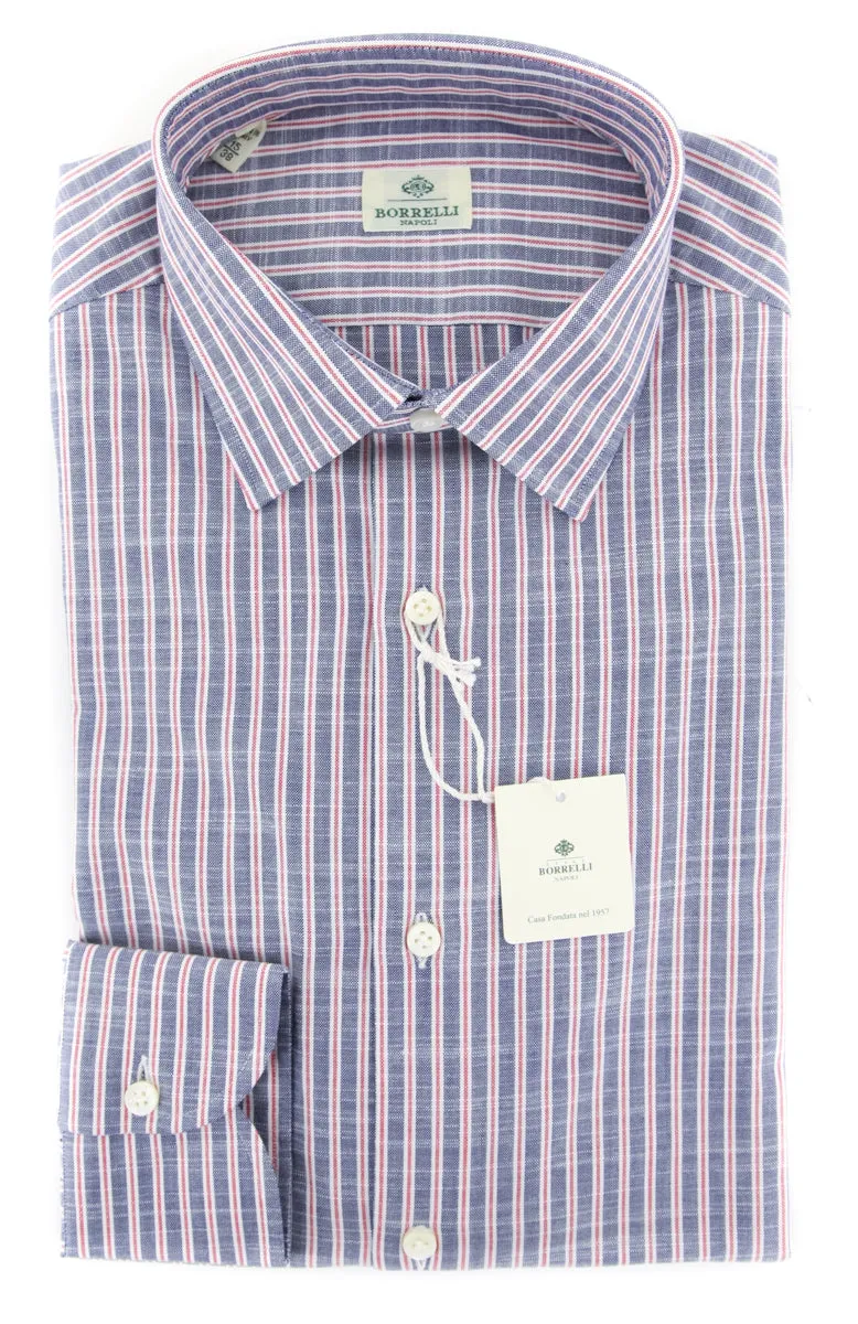 Luigi Borrelli Red Shirt - Slim