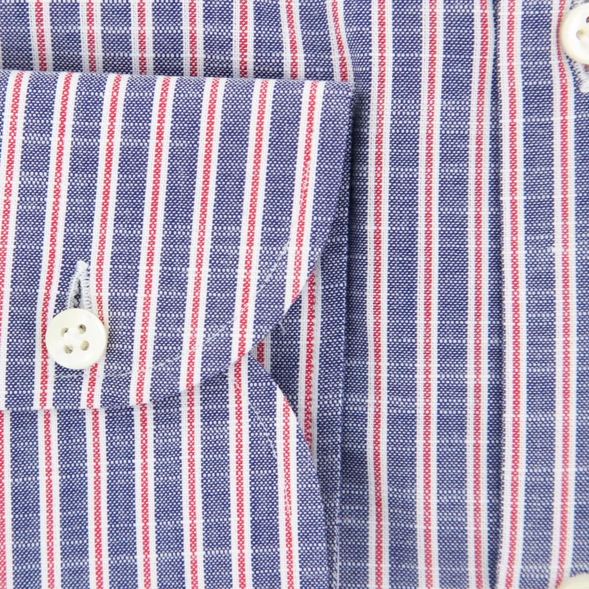 Luigi Borrelli Red Shirt - Slim