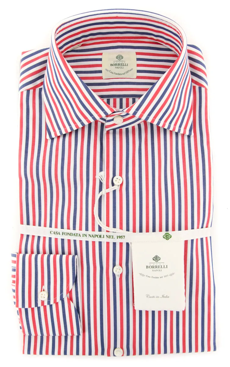 Luigi Borrelli Red Shirt - Slim