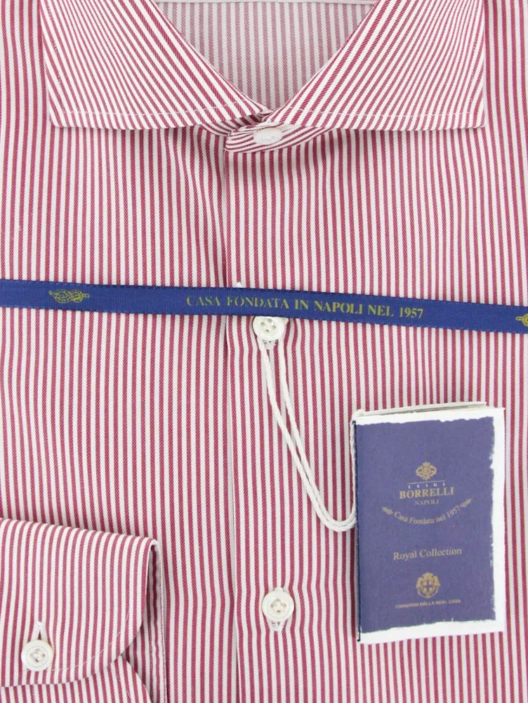 Luigi Borrelli Red Shirt - Slim