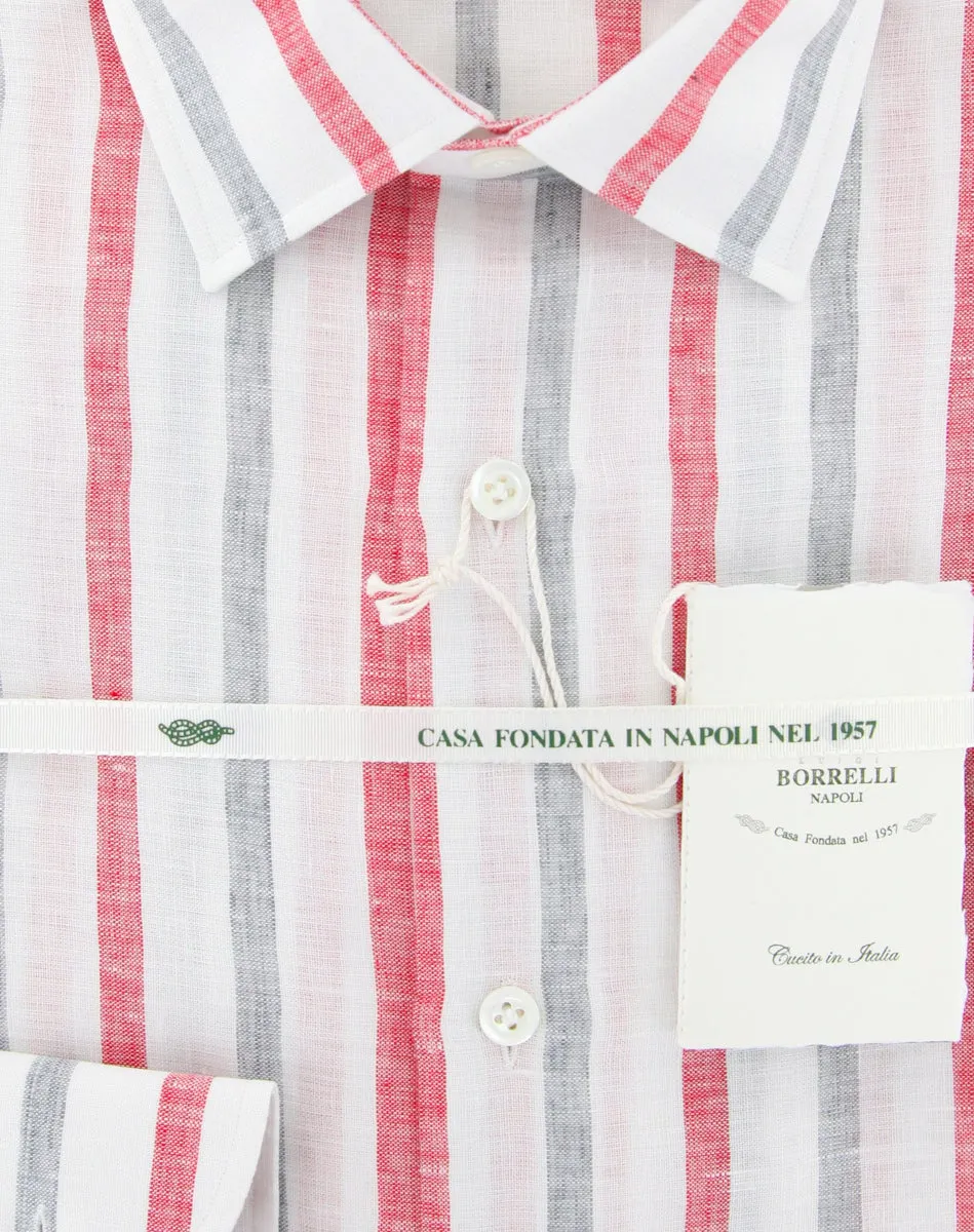 Luigi Borrelli White Shirt - Slim