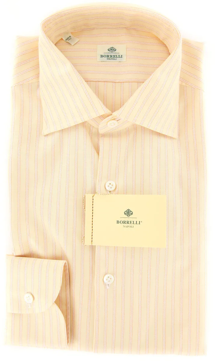 Luigi Borrelli Yellow Shirt - Extra Slim