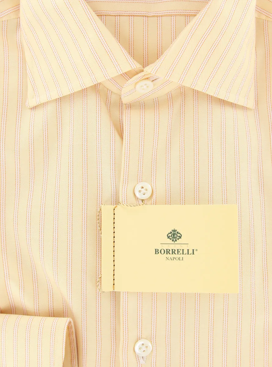 Luigi Borrelli Yellow Shirt - Extra Slim