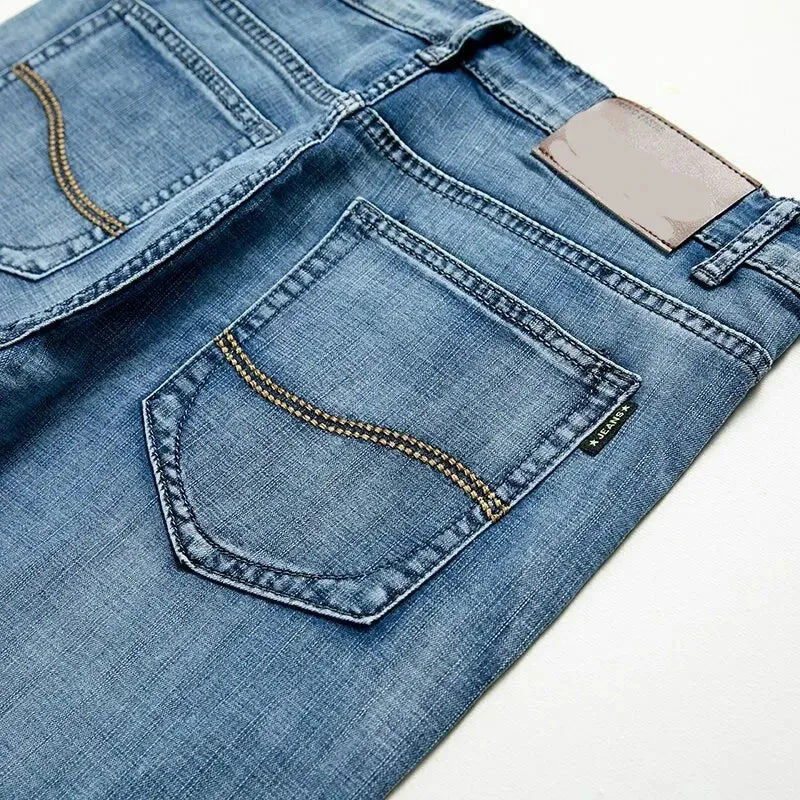 Luxurious Denim Slim Fit Shorts