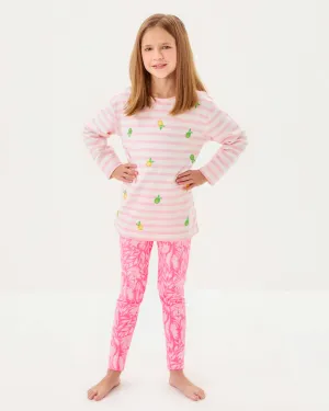 Maia Legging - Rousseau Pink Tulip To Tango