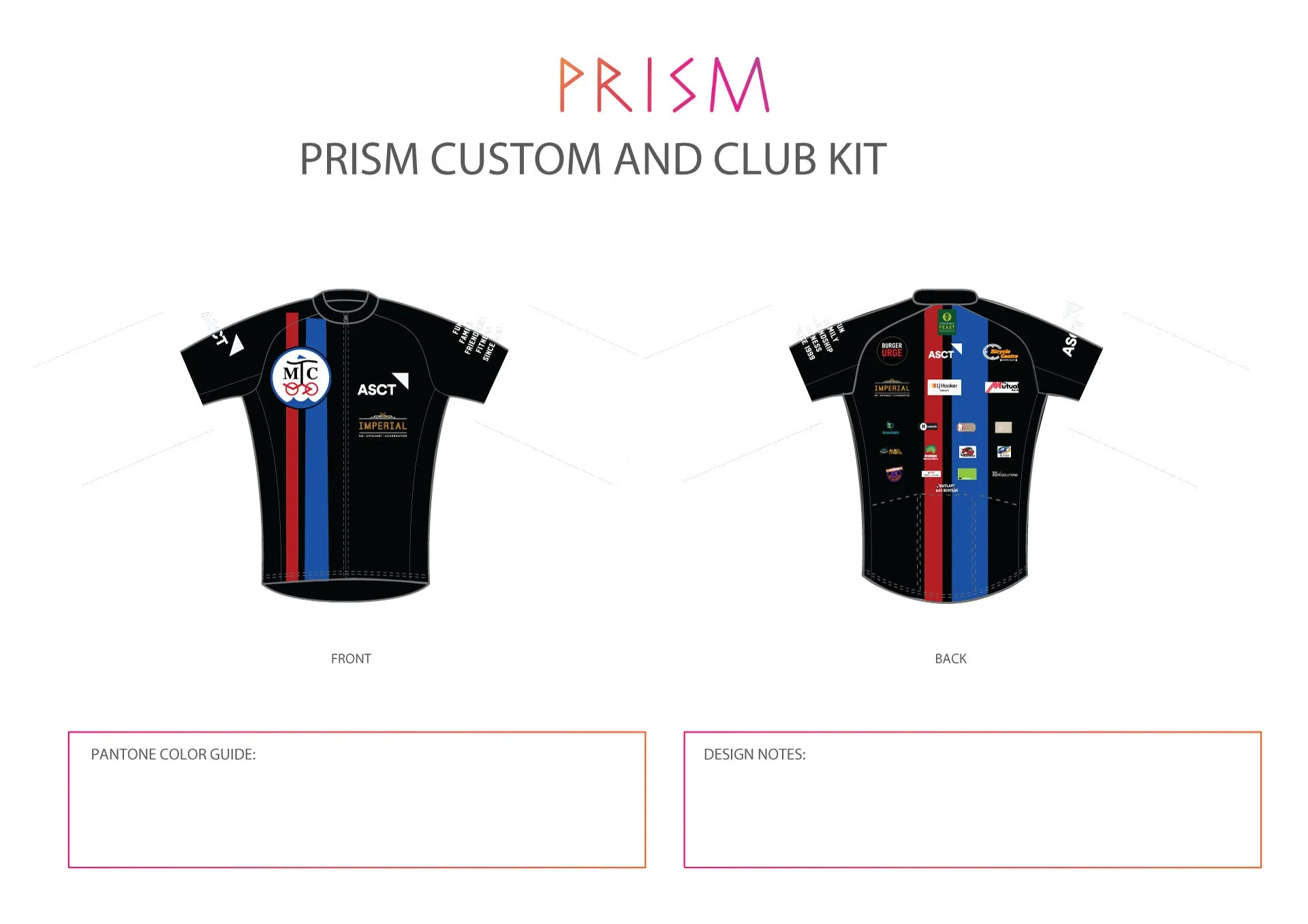 Maitland Tri Club Juniors Sizing Shirt