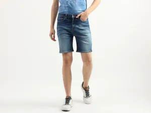 Men Solid Slim Fit Shorts